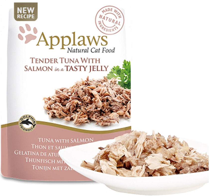 Applaws Cat JELLY 70 g TUŇÁK LOSOS V ASPIKU