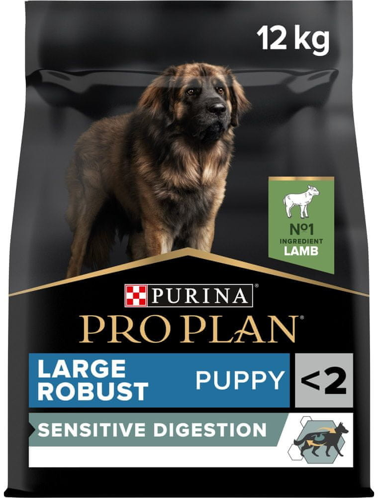 Purina Pro Plan Large Puppy Robust Sensitive Digestion jahňacie 12 kg