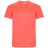 ROLY Tričko Imola, sportovní, krátký rukáv, pánské E0427-234-XXXL 3XL Korálová svítivě
