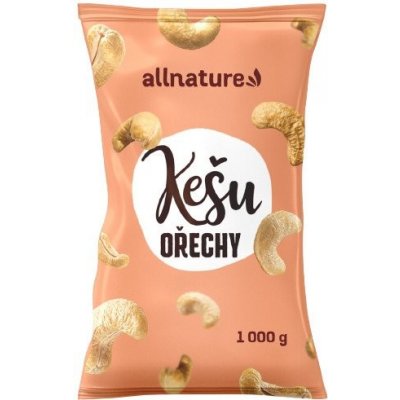 Allnature Kešu jadrá 1000 g