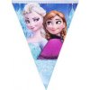 Párty vlajočky Frozen - ľadové kráľovstvo Anna a Elsa - Cakesicq