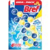BREF Power Aktiv Giga Pack Ocean + Lemon, tuhý wc blok 4 x 50 g