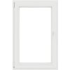 Plastové okno ARON 2.0 OS1 RAL9006/biela 90x120 cm Ľ