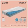 Benab Penový matrac Benab Zero Matrac 90 x 195 cm H3 / H4 tvrdosť 18 cm výška Penové matrace, PUR, 7 zón, Nopy