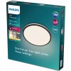 Philips 8719514431928 LED stropné svietidlo Ozziet 1x18W | 1800lm | 2700K- stmievateľné - SceneSwitch, čierna