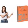 Farebný kancelársky papier Rey Adagio A4 80g 500 listov oranžový 21
