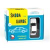 Abrex Stavebnice Škoda Garde (1982) Bílá Ledová, 1:43