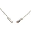 Solarix patch kabel SFTP CAT6A, 10G, 3m šedý, C6A-315GY-3MB