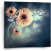 Sablio Obraz Kvetinová abstrakcia - 50x50 cm