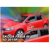 Deflektory na okná pre Škoda Fabia 3, 4ks