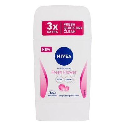 Nivea Fresh Flower 48h deostick antiperspirant 50 ml pro ženy