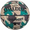 Basketbalová lopta Commander Poly Spalding 84589Z Gaštanová Koža Syntetický/á 7