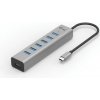i-Tec USB-C Charging Metal HUB 7 Port C31HUBMETAL703