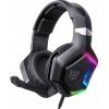 Slúchadlá na uši Onikuma K10 Pro RGB čierne