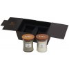 Dárková sada WoodWick, 2 x střední svíčka (2 x 275g), Krb a Prádlo