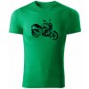 T-ričko BMW G310R pánske tričko Farba trička: Trávová zelená, Veľkosť: XL