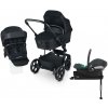 Easywalker Harvey5 3v1 Midnight Black XXL Hlboká vanička Cybex Aton B2 i-Size Základňa k autosedačke
