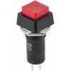 XTREME Tlačidlový spínač 230V ON-OFF, 2-pin, červený PRK0013B