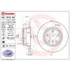 Brzdový kotúč BREMBO 08.7019.81