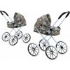 Lean Toys Skladací s veľkými kolesami Stars Grey