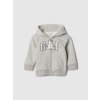 GAP Baby mikina s logom Sivá 0-3M Sivá Sivá