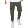 Alpha Industries Terry Jogger tepláky pánske dark olive Farba: zelená, Veľkosť: XL