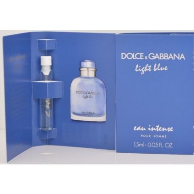 Dolce & Gabbana Light Blue Eau Intense parfumovaná voda pánska 1,5 ml vzorka