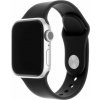 FIXED Silicone Strap na Apple Watch 38 mm/40 mm čierny FIXSST-436-BK