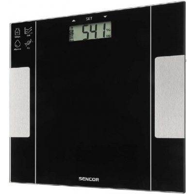 Sencor Osobná váha Fitness SBS 5050BK, 32 × 33 cm, nosnosť: 150 kg, SBS 5050BK