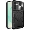 Techsuit CamGuard Pro kryt na Samsung Galaxy S25 Plus – čierny