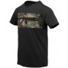 Helikon-Tex 16/203 Combo bavlnené krátke tričko, Black/US Woodland - S