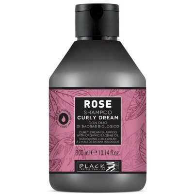 Black Rose Curly Dream Shampoo 300ml - Šampon na vlnité a kudrnaté vlasy