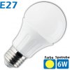 LED žiarovka 12 x SMD 5630 E27 6W teplá