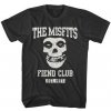 Misfits tričko Fiend Club čierne