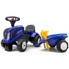 FALK - Detské odrážadlo Baby New Holland T7 s vlečkou (FA-280C)