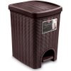 Stefanplast Odpadkový kôš 20 l, hnedý