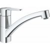 Kuchynská batéria stojanková jednorožná Grohe Start Eco strieborná 31685000