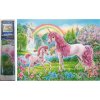 Norimpex Diamantové maľovanie Jednorožce v rozprávkovej záhrade 30 x 40 cm
