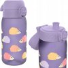Ion8 fialová fľaša na vodu pre deti s ježkami 350 ml