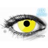 Lucifer Crazy šošovky - nedioptrické - GLOW YELLOW UV svietiace (2 šošovky)