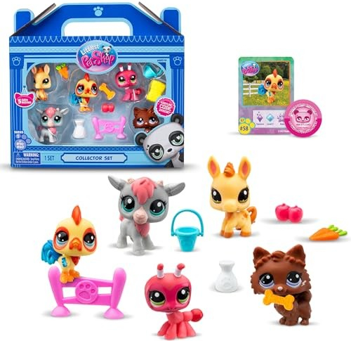 Littlest Pet Shop 5 figúrok Farma