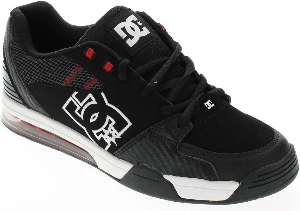 DC Versatile Black White Athletic Red