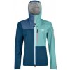 Ortovox ORTLER JACKET W petrol blue S; Modrá bunda