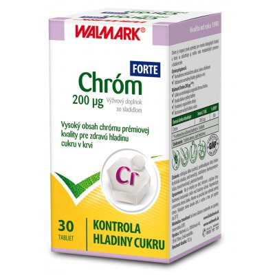 Walmark Chróm Forte 200 µg 30 tabliet