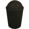 MSV výklopný kôš Ako, čierny, plast, 5,5 l