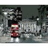 Diamantové maľovanie Diamondi - Diamantové maľovanie - LONDÝNSKY BUS, 40x50 cm, Vypnuté plátno na rám (605980B)