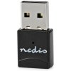 NEDIS Wi-Fi dongle/ AC600/ 2.4/5 GHz (Dual Band)/ USB 2.0/ celková rýchlosť 600 Mbps/ OS verzia: Windows 8/10/11/ čierny