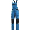 Canis CXS STRETCH Dámske pracovné nohavice s náprsenkou modro / čierne 58 103002944058