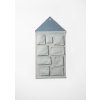 ferm LIVING House Wall Storage modrý 8175