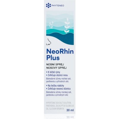 Phyteneo NeoRhin Plus nosný sprej proti upchatému nosu a nádche 30 ml